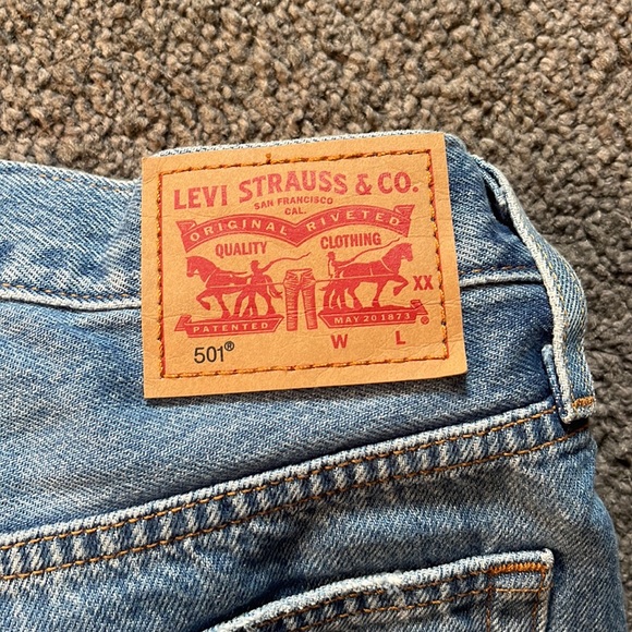 Levi’s 501 jeans shorts W25 - Picture 4 of 4